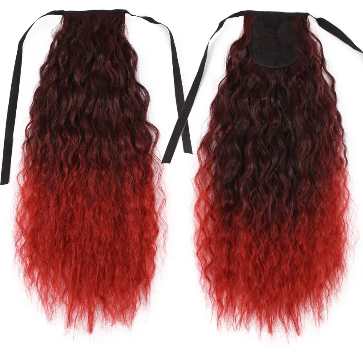 **CLEARANCE** Rich Red -Wavy Tail